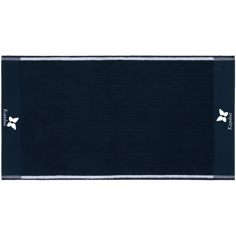 Serviette De Golf Titleist Players – Noir 20x40 Pouces – 100% Coton – Neuve Avec étiquette