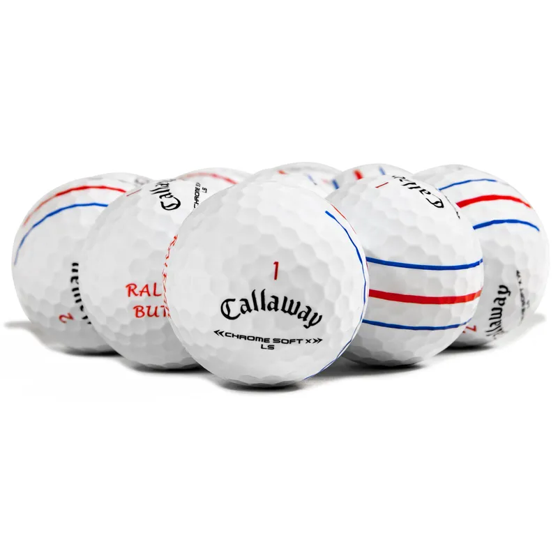 Callaway Golf Chrome Soft X LS Triple Track Logo Overrun Golf Balls -  Golfballs.com