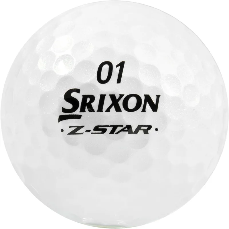 Srixon Z-Star 8 Divide White/Yellow Golf Balls - Golfballs.com