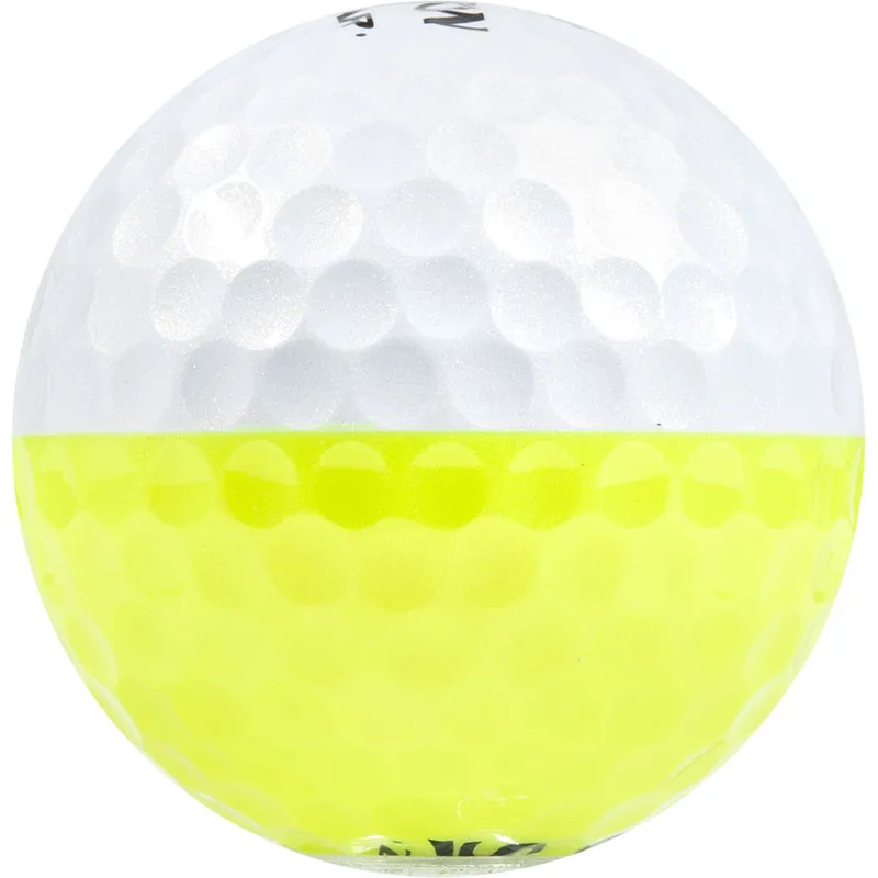 Srixon Z-Star 8 Divide White/Yellow Golf Balls - Golfballs.com