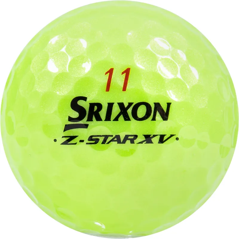 Srixon Z-Star XV 8 Divide White/Yellow Golf Balls - Golfballs.com
