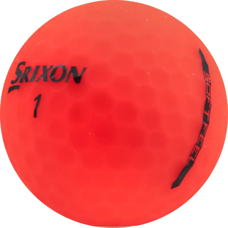Srixon Soft Feel 13 Brite Red Golf Balls - Golfballs.com