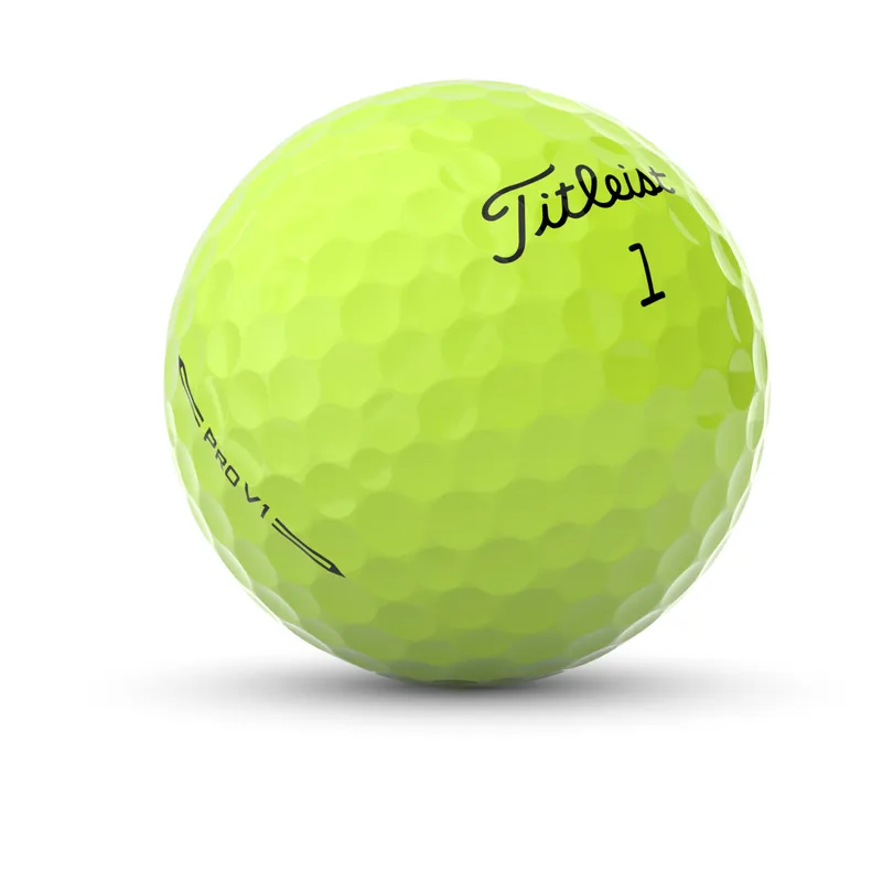 Titleist Prior Generation Pro V1 Yellow Golf Balls - Golfballs.com