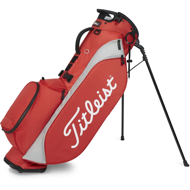 Titleist スタンドバッグ 黒/白/赤 送料無料/美品 Titleist 軽量スタンドバッグ 黒/白/赤 - メルカリ