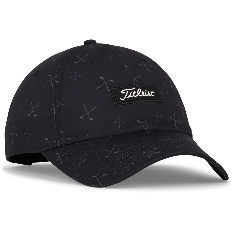 Titleist Charlston Berretto Invernale In Maglia Con Polsini – Uomo, 100% Acrilico, Toppa Sul Davanti