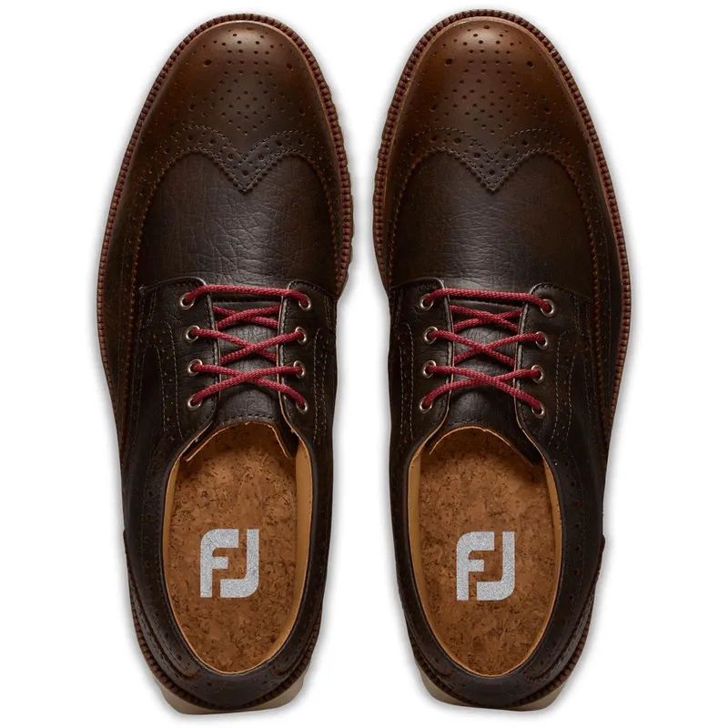 FootJoy Club Casuals Wing Tip Golf Shoes - Golfballs.com