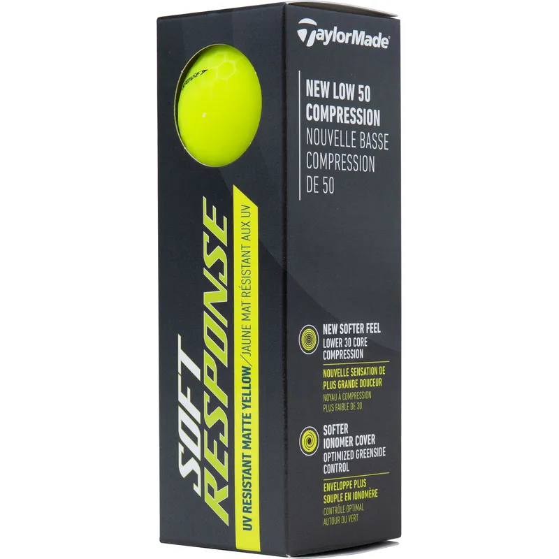 Taylor Made Soft Response Yellow Golf Balls