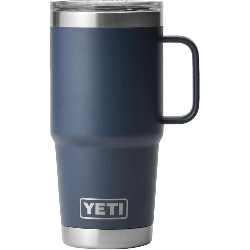 Custom YETI Rambler 20oz Travel Mug with Stronghold Lid