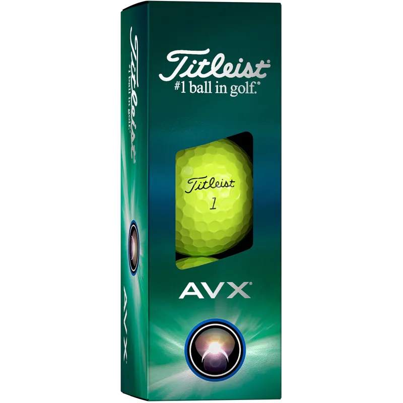 Titleist AVX Yellow Golf Balls - Golfballs.com