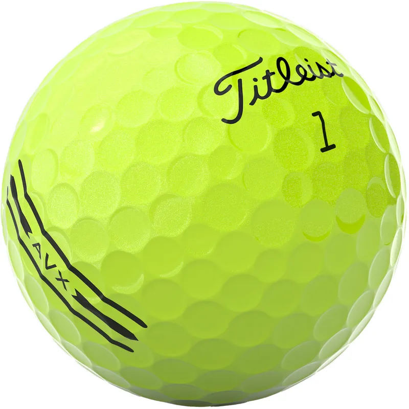 Titleist AVX Yellow Golf Balls - Golfballs.com