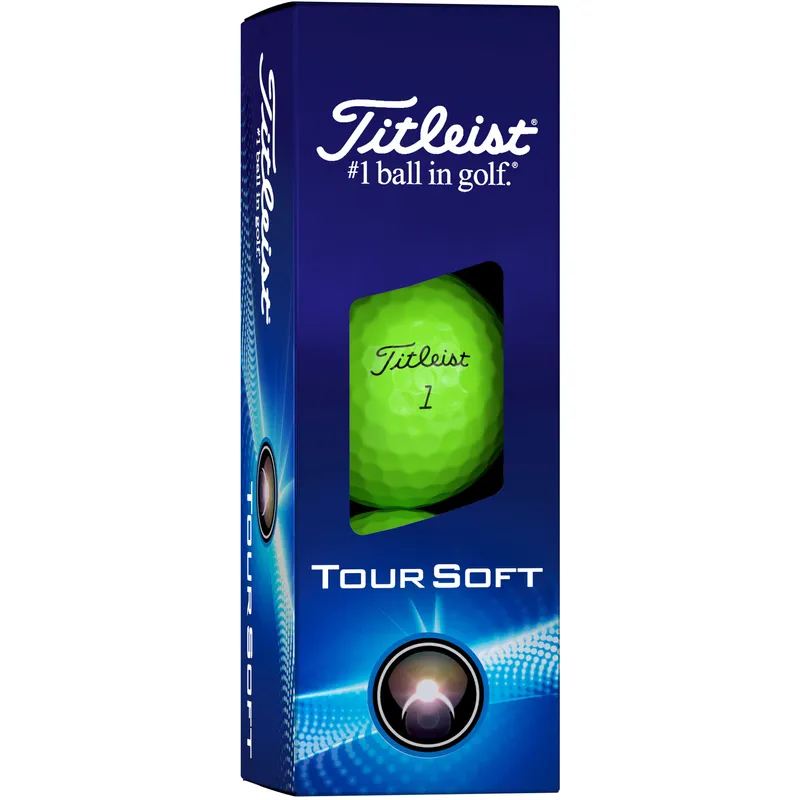 Titleist Tour Soft Green Golf Balls - Golfballs.com
