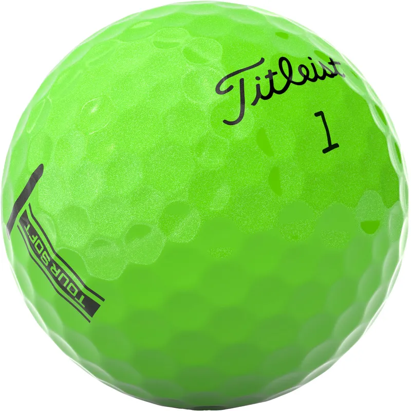 Titleist Tour Soft Green Golf Balls - Golfballs.com