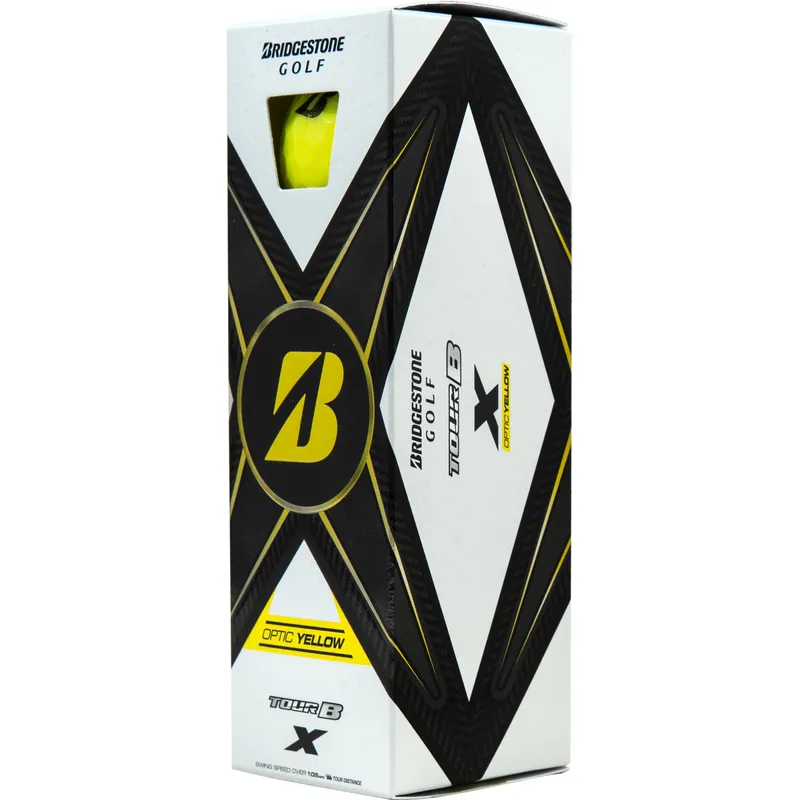 Bridgestone Tour B X Yellow Golf Balls - Golfballs.com