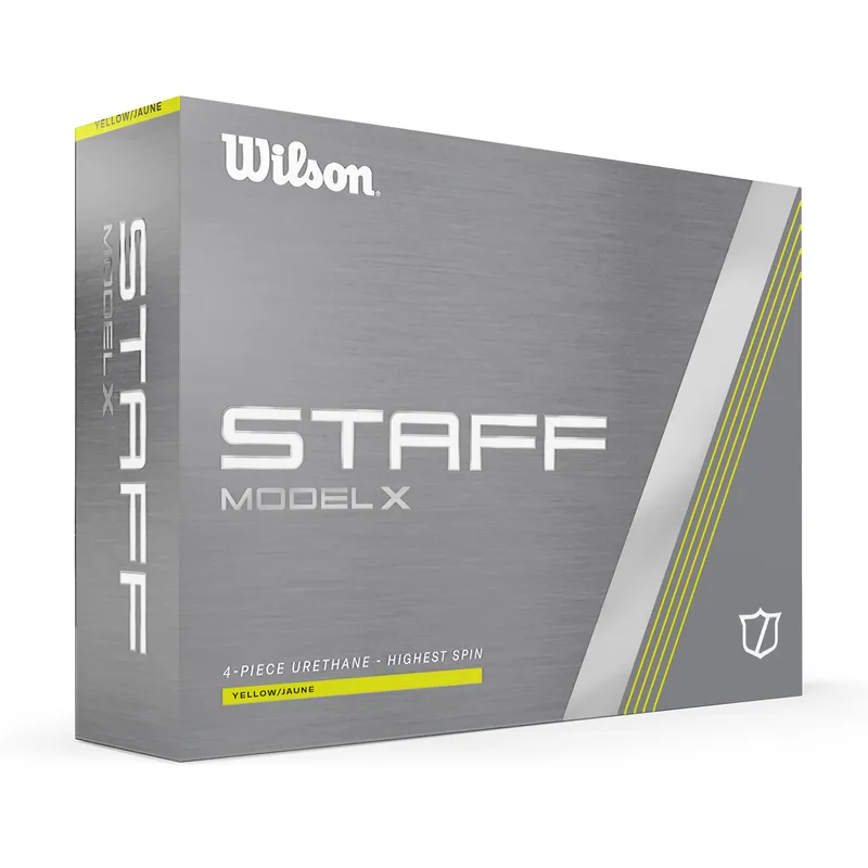 Staff Model X Yellow Golf Balls