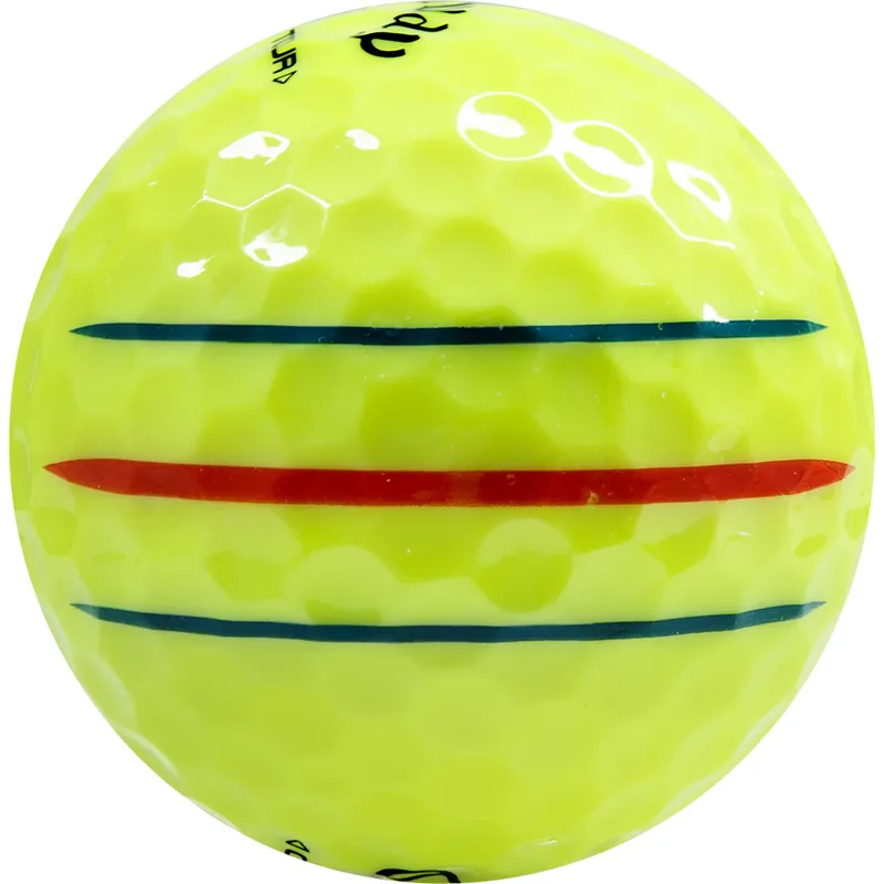 Callaway Golf 2024 Chrome Tour Triple Track Yellow Golf Balls
