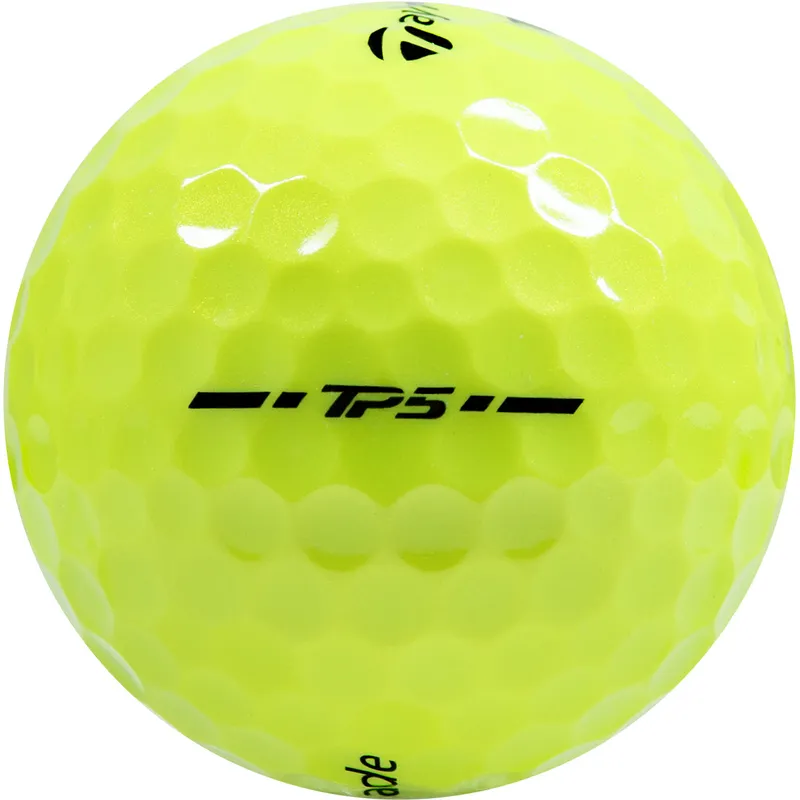 TaylorMade TP5 Yellow Golf Balls - Golfballs.com