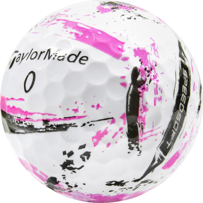TaylorMade SPEED SOFT INK ピンク4ダース TaylorMade SpeedSoft Pink Ink Golf Balls