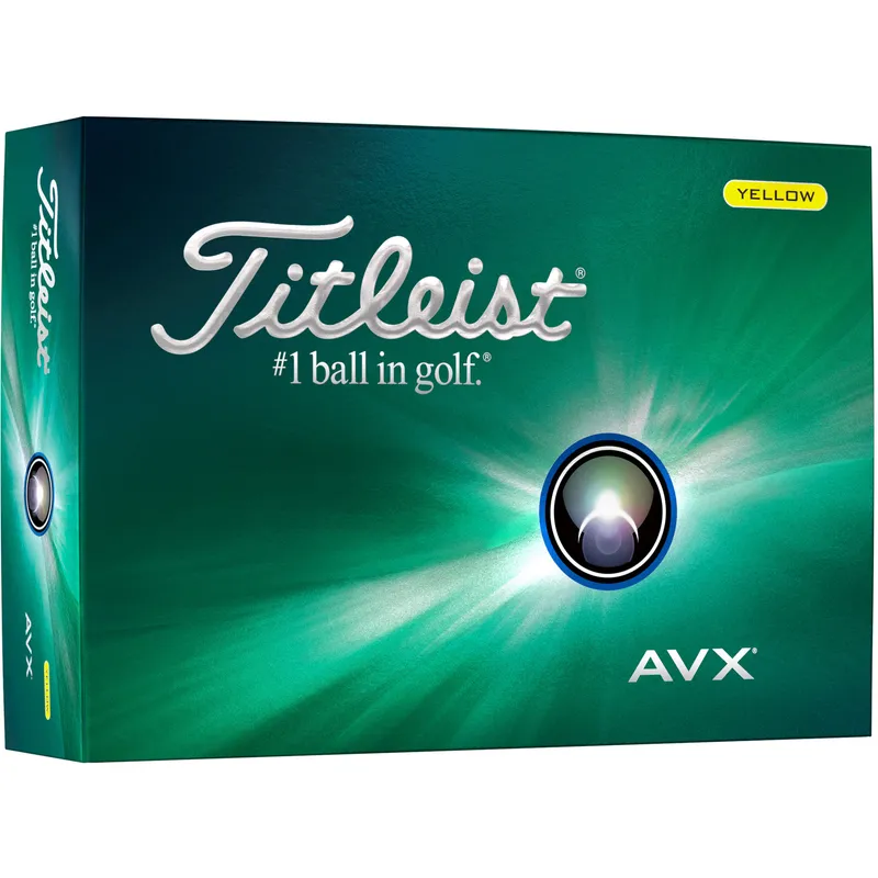 Titleist AVX Yellow Golf Balls - Buy 3 DZ Get 1 DZ Free