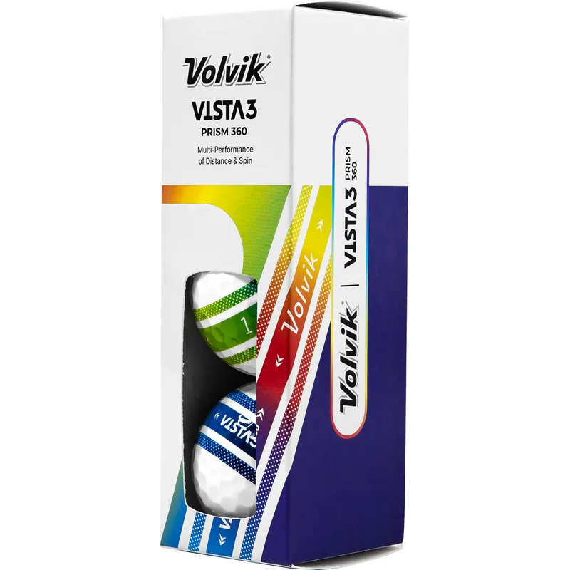 Volvik Vista3 Prism 360 Golf Balls - Golfballs.com