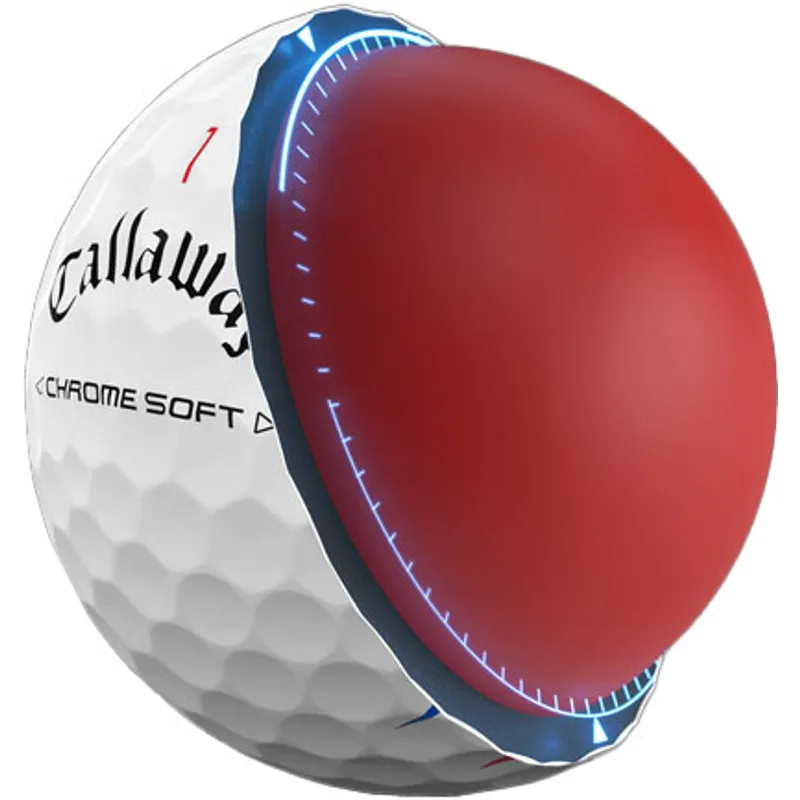 Callaway Golf 2024 Chrome Soft Triple Track 4 Dozen Golf Balls