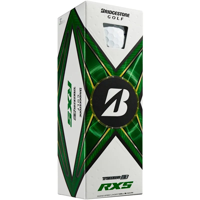 Bridgestone Tour B RXS Golf Balls - 3 Pack - Golfballs.com