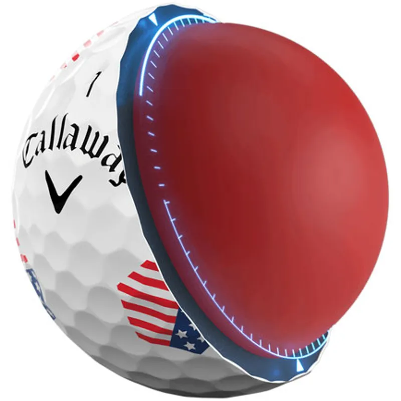 新品　Callaway BL CG CHRMSFT X USA TRUTRK balls-2024-chrome-tour-x-