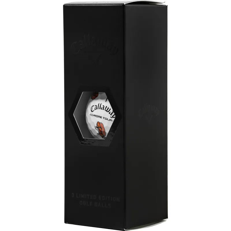 Callaway Chrome Tour Happy Gilmore 2 It's All In The Hips Golf Balls (1 Dozen Callaway Chrome Tour Happy Gilmore 2 It's All In The Hips Golf Balls (1 Dozen