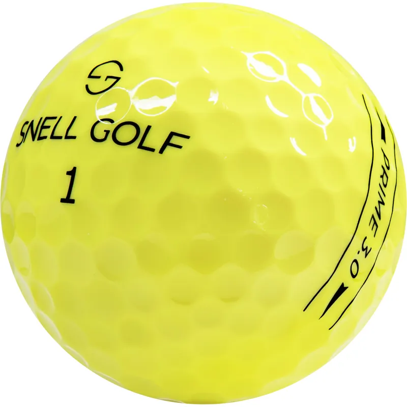 Snell Golf Prime 3.0 Yellow Golf Balls - Golfballs.com