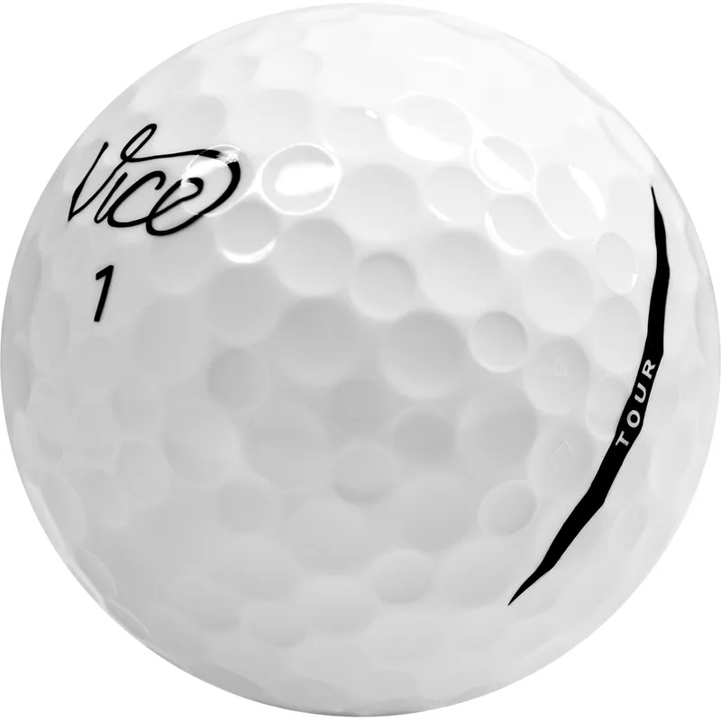 Vice Tour White ゴルフボール 3個入り Vice Tour Golf Balls