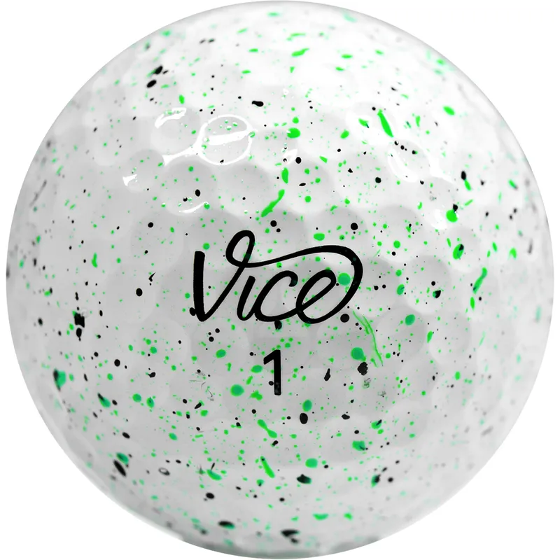 Vice Golf Pro Plus Drip Lime Golf Balls - Golfballs.com