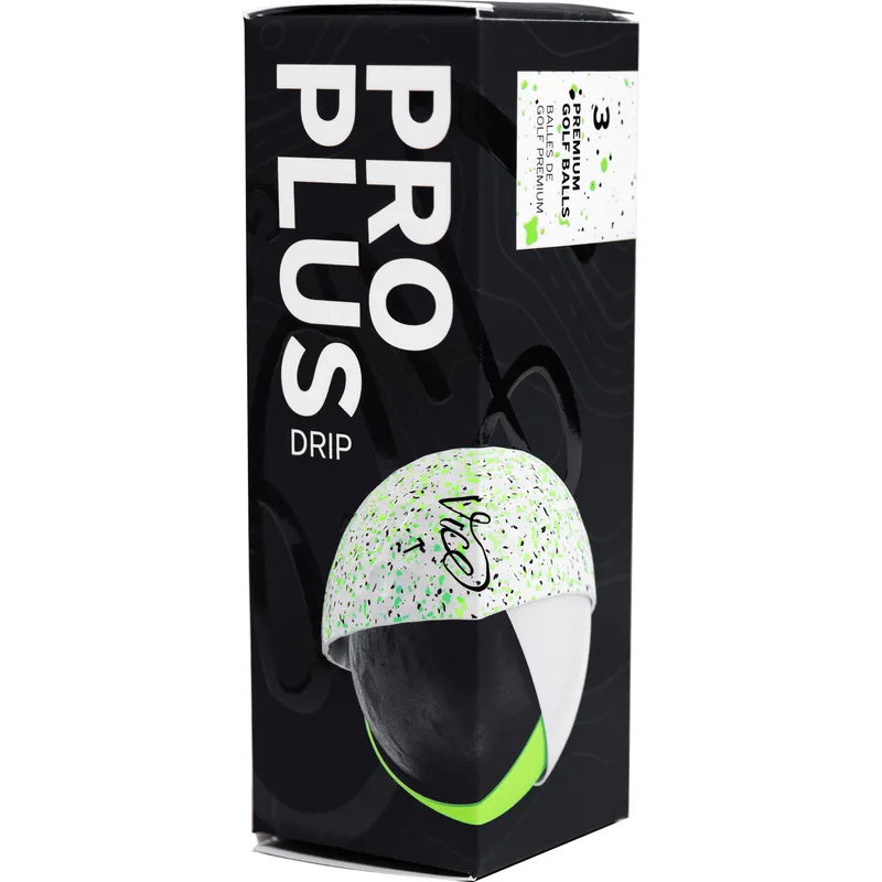 Vice Golf Pro Plus Drip Lime Golf Balls - Golfballs.com