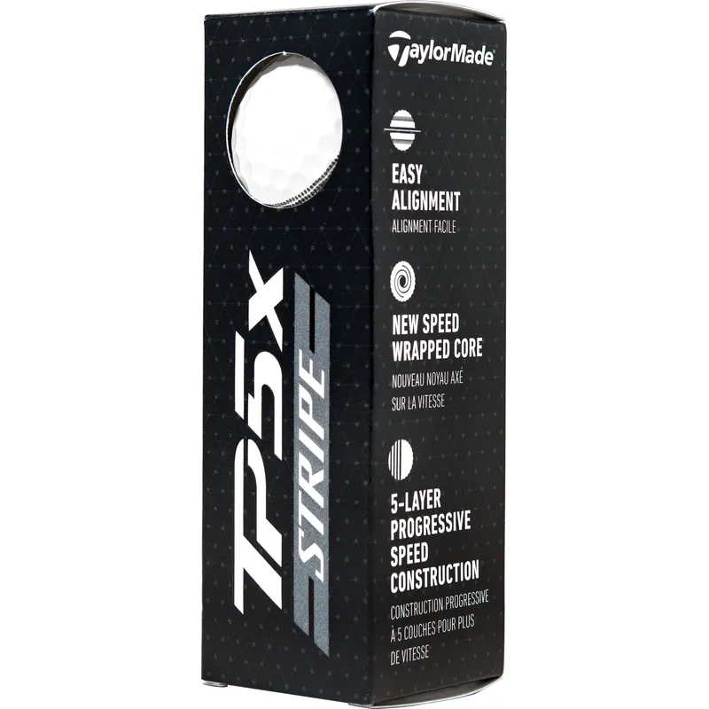 TaylorMade TP5x Stripe Golf Balls - Golfballs.com