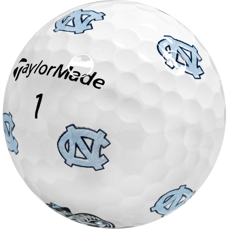 TaylorMade TP5 NCAA PIX Golf Balls - North Carolina - Golfballs.com