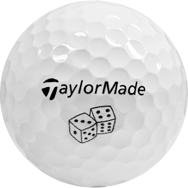 TaylorMade TP5x MySymbol Golf Balls - Dice - Golfballs.com
