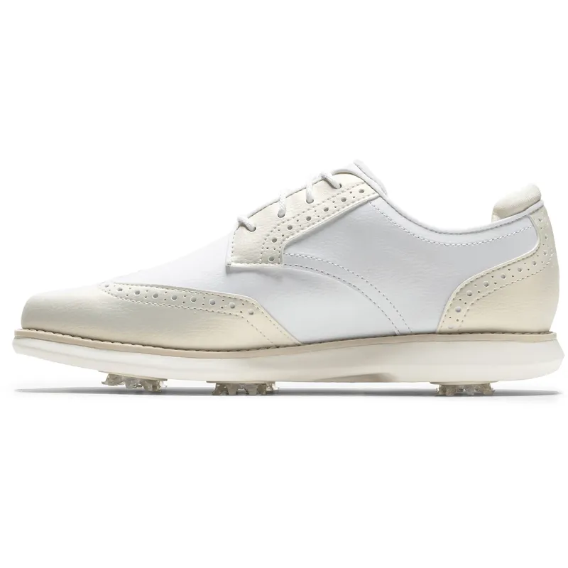 FootJoy Traditions Wing Tip Golf Shoes for Women - Golfballs.com