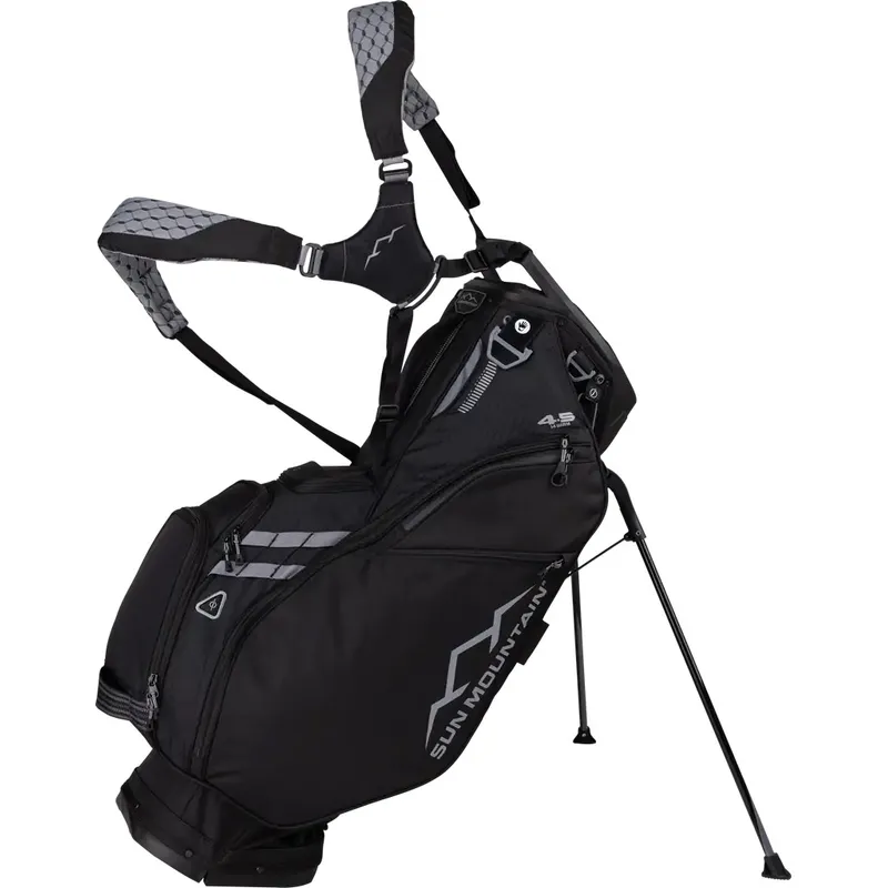 SUN MOUNTAIN EZ FIT 4.5 ブラック スタンドバッグ Sun Mountain 4.5 14-Way VLO Stand Bag - Golfballs.com