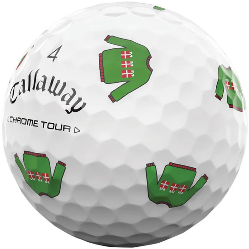 Callaway Golf Chrome Tour Truvis Ugly Sweater Golf Balls