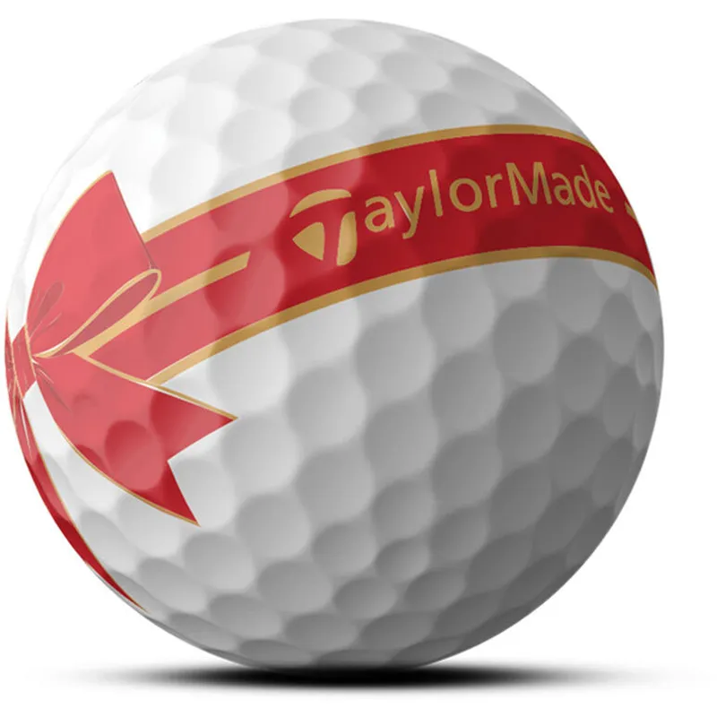 TaylorMade TP5 Stripe Holiday Theme Golf Balls - Golfballs.com