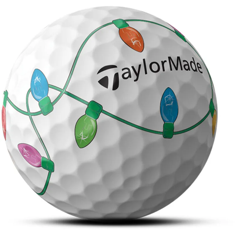 TaylorMade TP5 Stripe Holiday Theme Golf Balls - Golfballs.com