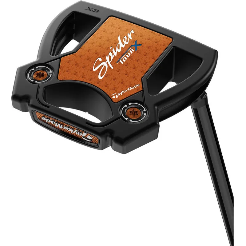 TaylorMade Spider Tour X Black Putters - Golfballs.com