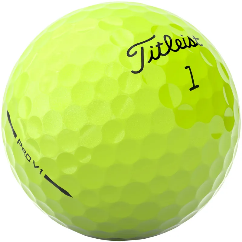 Titleist Pro V1 Yellow Golf Balls - 2025 Model - Golfballs.com