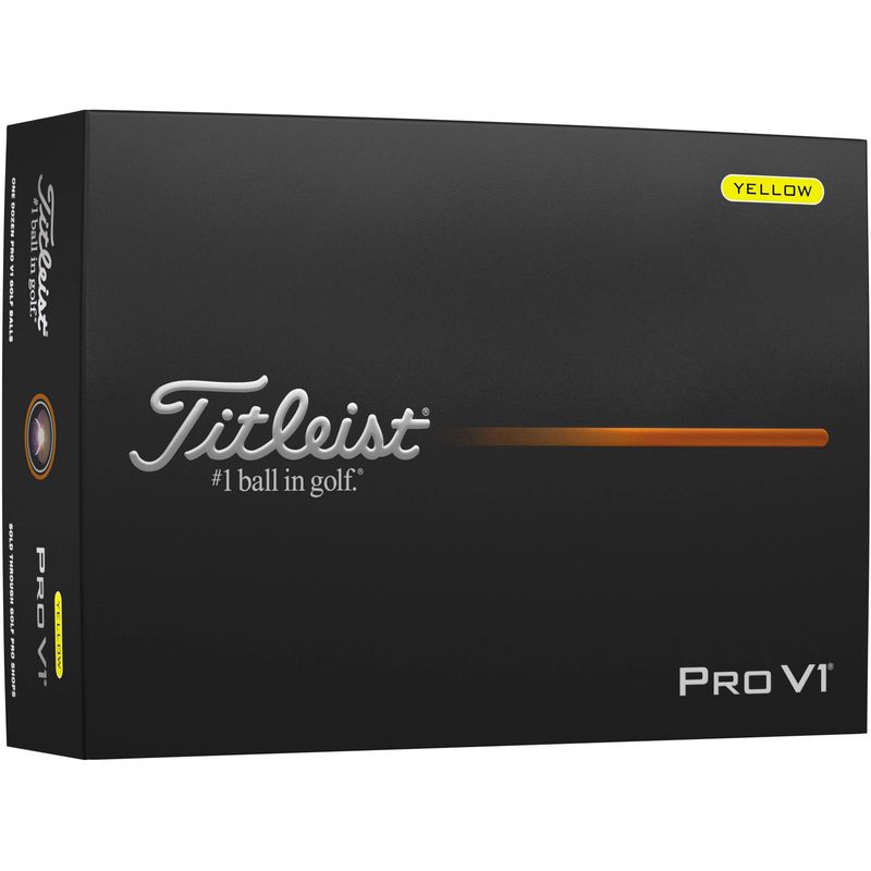 Titleist Pro V1 Yellow Golf Balls