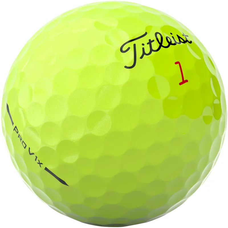 Titleist Pro V1x Yellow Golf Balls - Golfballs.com