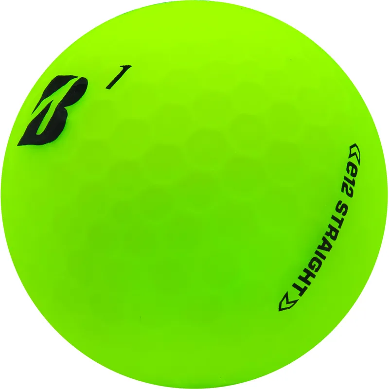 Bridgestone e12 Straight Matte Green Mindset Golf Balls