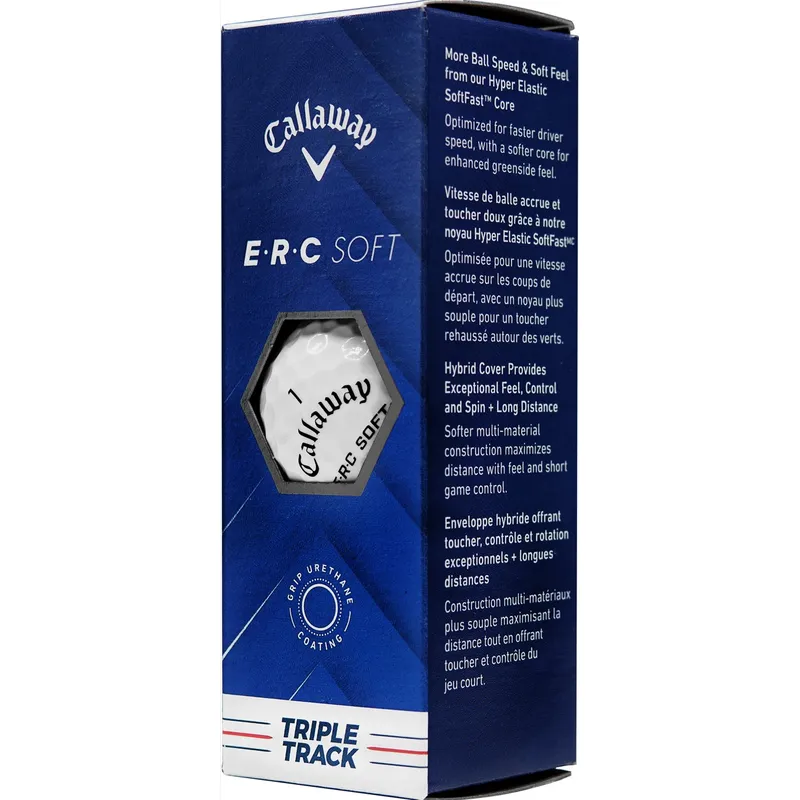 Callaway Golf ERC Soft Triple Track Golf Balls - Golfballs.com