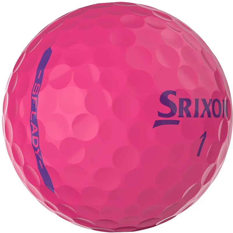 Srixon Soft Feel Lady 9 Pink Golf Balls - Golfballs.com