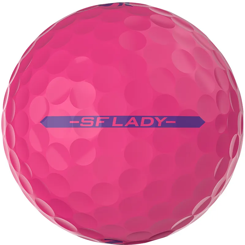 Srixon Soft Feel Lady 9 Pink Golf Balls - Golfballs.com