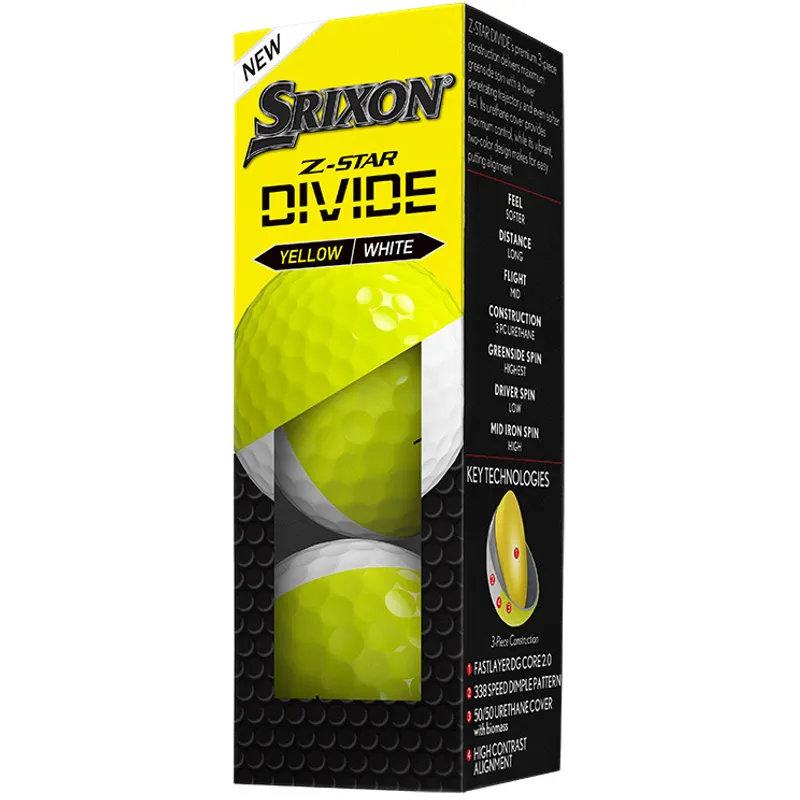 Srixon Z-Star 9 Divide Golf Balls - 2025 Model - Golfballs.com