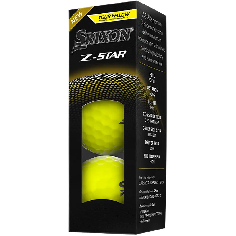 Srixon-Z-Star-9-Yellow-Golf-