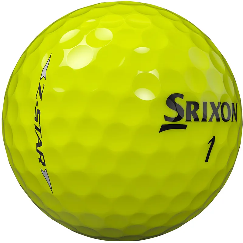 Srixon Z-Star 9 Yellow Golf Balls - 2025 Model - Golfballs.com